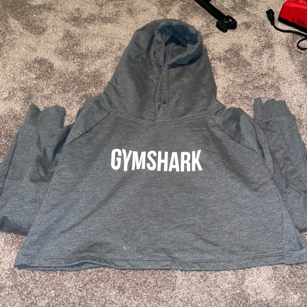 Gym shark Cropped sweatshirt